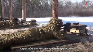 Подготовка снайперов группировки войск «Центр»