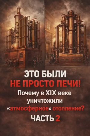 Почему в 19 веке уничтожили атмосферное отопление часть 2