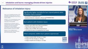 Inhalation and burns managing climate-driven injuries Kathryn Puxty