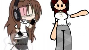 Фейк коллаб с Няфабэсси (наконец-то нарисовала автора)