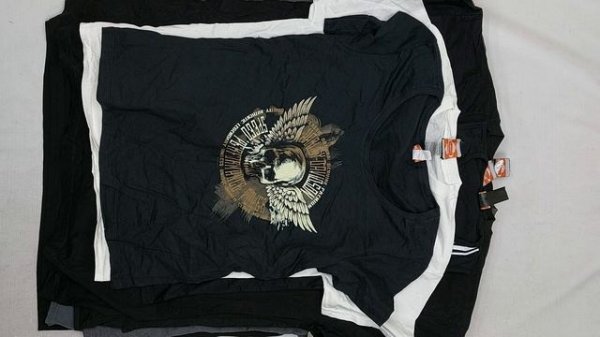 41757 ПРОДАН Футболки Harley Davidson сток, 3пак, harley davidson t-shirts 1/3оптом