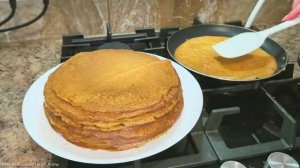 Идеальный рецепт блинов на кефире.