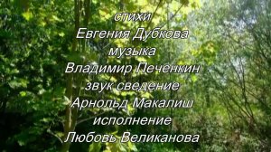 ЭТО БЫЛО НЕДАВНО, ЭТО БЫЛО ДАВНО. Стихи.Е.Дубкова,муз,аранж,В.Печенкин,вокал. Л. Великанова.