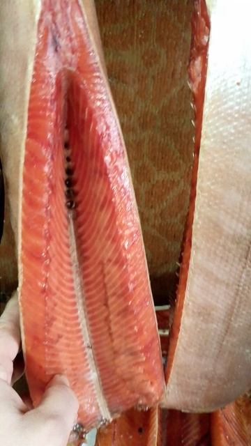 Настоящий балык Лосося кижуч премиум класса!