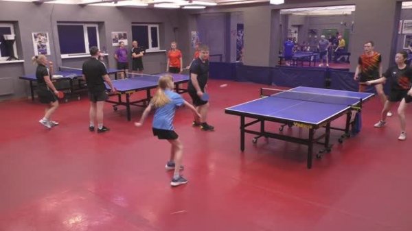 Баландин/Кан (948) - Тартынский/Тартынская (750) 08.02 Парный МИКСТ настольный теннис