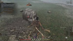Soulmask. Как убить ЧЕРЕПАХУ.