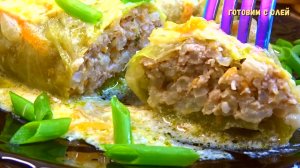 Ну очень вкусные домашние ГОЛУБЦЫ. Голубцы готовлю по-новому, так вкуснее и нежнее