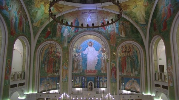 Божественная литургия 14 февраля 2026 года, Сретенский монастырь, г. Москва