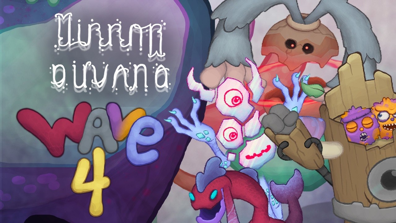 Зеркальная Нирвана - Микс Монстров Волна 4 - Вся Песня (My Singing Monsters, Мои Поющие Монстры) смотреть онлайн