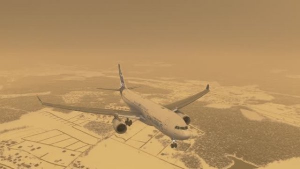 Посадка А330 в Шереметьево (MSFS 2024 при отказах)