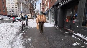 БЕЛЫЙ НЬЮ ЙОРК Маршрут по Нижнему Манхэттену во время метели