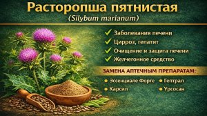 Расторопша пятнистая (Silybum marianum)
