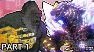 Конг vs Космо Годзилла | Годзилла x Конг: Сверхновая часть 1 (перезалив с Ютуба)