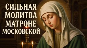 ☦️Канон Маатроне Московской🙏Обладает огромной силой🕯️