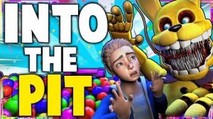 FNAF - INTO THE PIT SONG LYRIC VIDEO - Dawko DHeusta