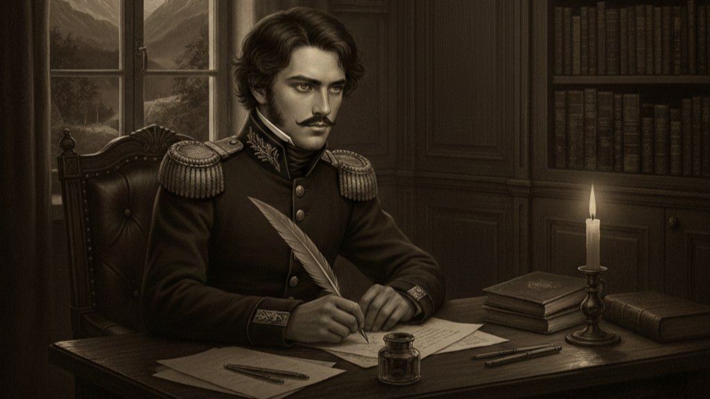 Лермонтов - Я не унижусь пред тобою (AI Song / Цифровая реинкарнация) смотреть онлайн