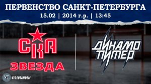 СКА Звезда 14 - Динамо Питер 14 / 15.02.2026