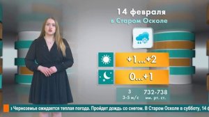 Погода в Старом Осколе на 14 февраля