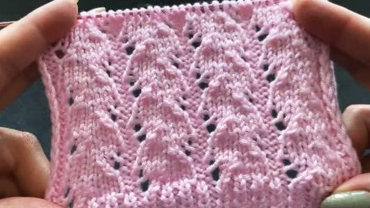 🧶 КРАСИВЫЙ РЕЛЬЕФНЫЙ УЗОР СПИЦАМИ🩷 смотреть онлайн