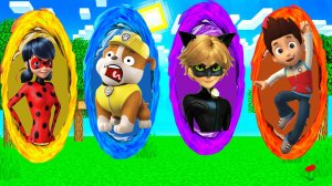 ВЫБЕРИ ПРАВИЛЬНЫЙ ПОРТАЛ В МАЙНКРАФТ