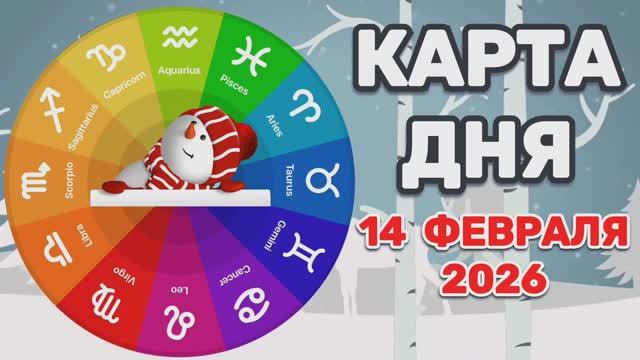 "КАРТА ДНЯ" на 14 ФЕВРАЛЯ 2026 года (Оракул "КАЛЕЙДОСКОП")!!! смотреть онлайн