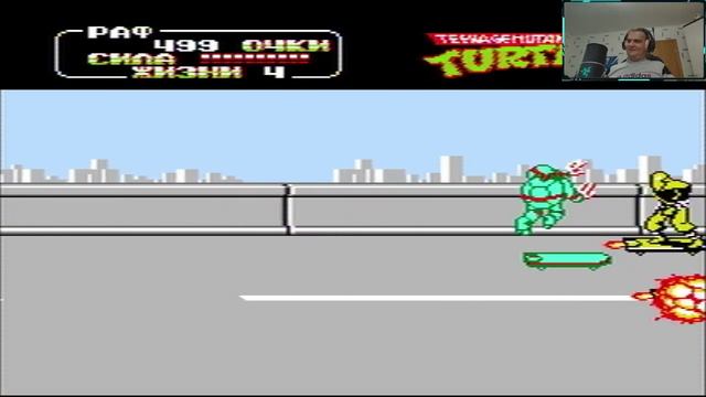 NES Teenage Mutant Ninja Turtles II - Arcade Game игра из рулетки