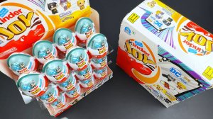 Мультики для детей | Киндер Джой DC — редкий золотой Бэтмен 😱