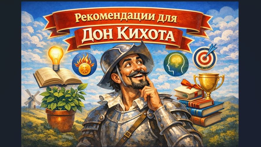 Саморазвитие Дон Кихота