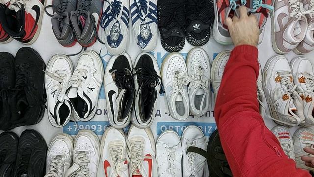 Обувь спортивная брендовая  секонд оптом 1 пак