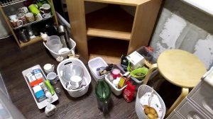 Уборка #15 шкаф на кухне)