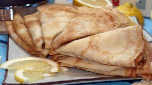 Лимонные блинчики на Масленицу