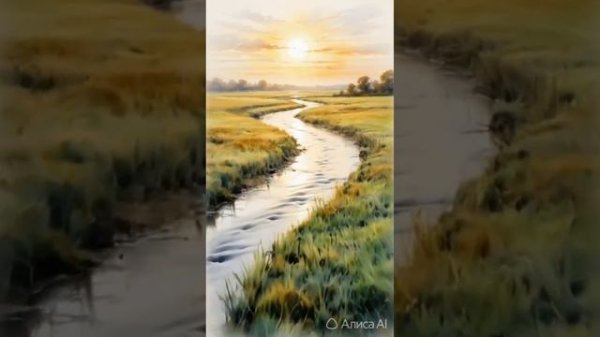 Живые релакс картины от ИИ.