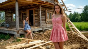 Жизнь в деревне Стройка дома своими руками