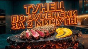 КУЛИНАРНЫЙ ДЕБЮТ ОТ ЗУБЕНА. ТУНЕЦ С УНИКАЛЬНЫМ СОУСОМ