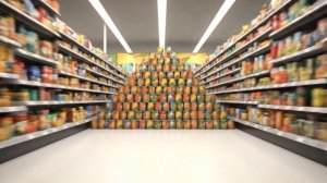 "Спидран по супермаркету. Новый мировой рекорд! 🛒🚀"