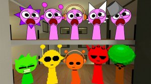 Спрунки Пиксель Хотят Вернуться От Спрунки Пинки с Другими частями