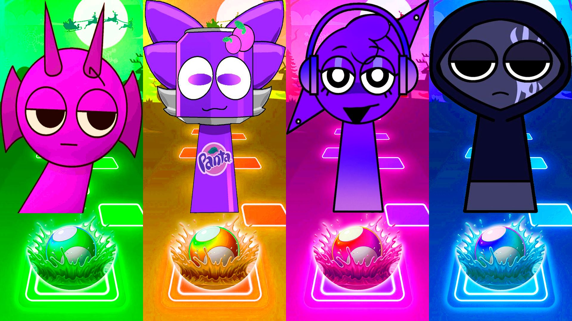 Coffin Dance Спрунки 189 уровень - Мультики про Спрунке | МУЛЬТФИЛЬМЫ SPRUNKI в Tiles Hop смотреть онлайн