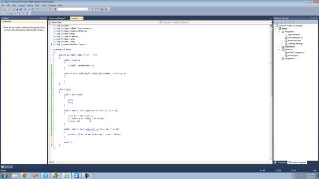 C# Beginners Tutorial - 149 - Overloading Operators pt 2 смотреть онлайн