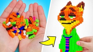 Гигантская Джуди и Ник на помощь! 🐰🦊 Эпическое DIY приключение в Зоотопии