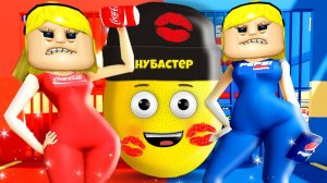 СБЕГИ ОТ ДЕВУШКИ ПЕПСИ КОЛА В ТЮРЬМЕ в ROBLOX!