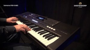 Yamaha PSR-E483 / Обзор синтезатора ( без болтовни )