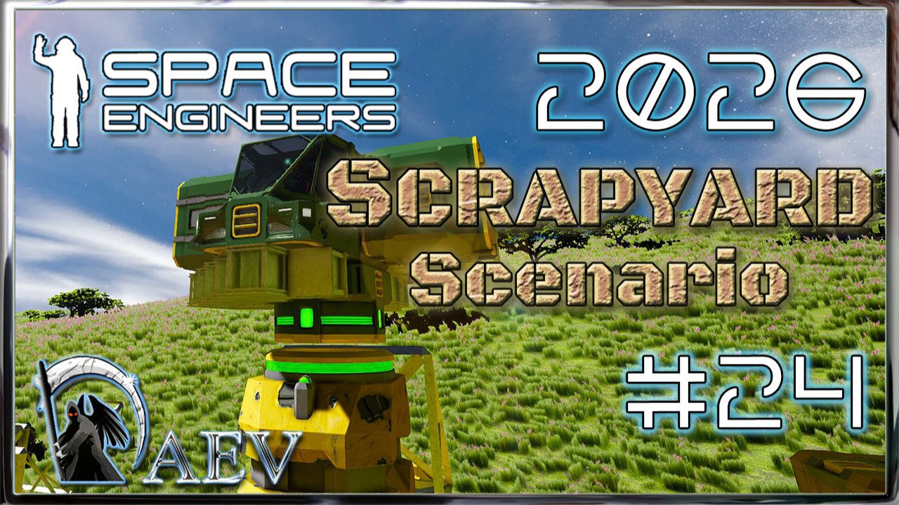 Space Engineers🪐 №24 Scrapyard 2026 🚧Сценарий Свалка! ЛЕТИМ!🚀 смотреть онлайн