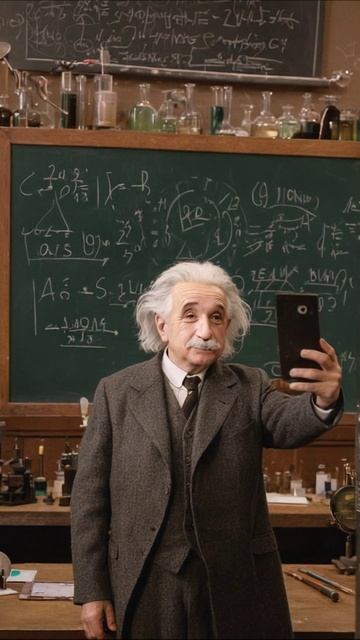 Эйнштейн в лаборатории: научное вдохновение #наука #физика #Эйнштейн