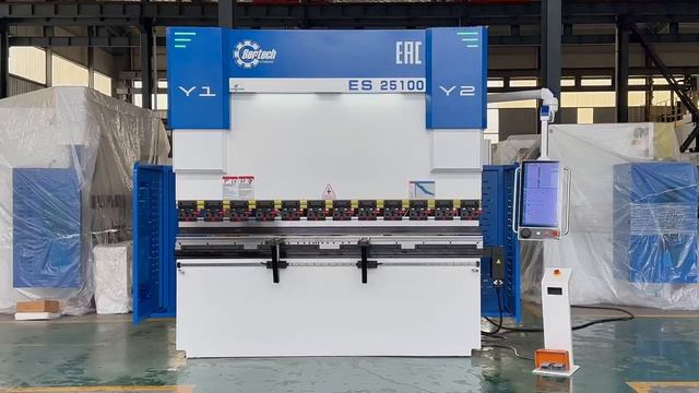 Гидравлический листогибочный пресс ES с ЧПУ Ctouch21