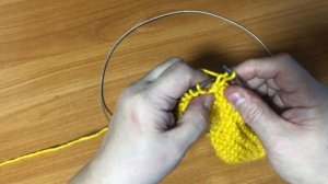 Закрытие петель на любом связанном полотне спицами