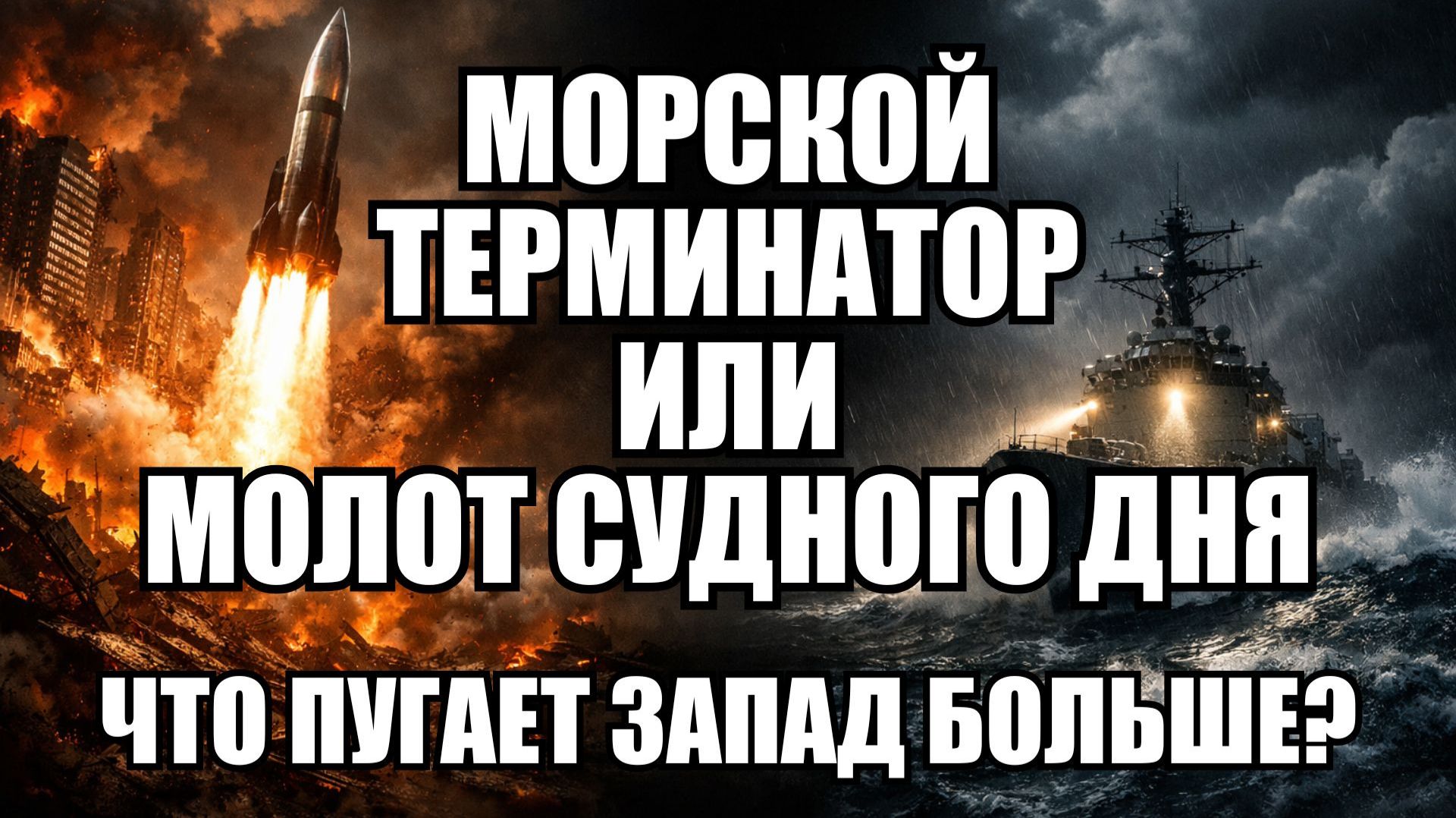 Морской Терминатор или Молот Судного Дня: что пугает Запад больше? смотреть онлайн