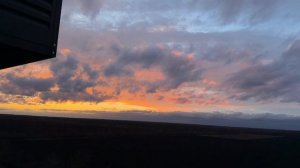 Закат таймлапс через чистые окна