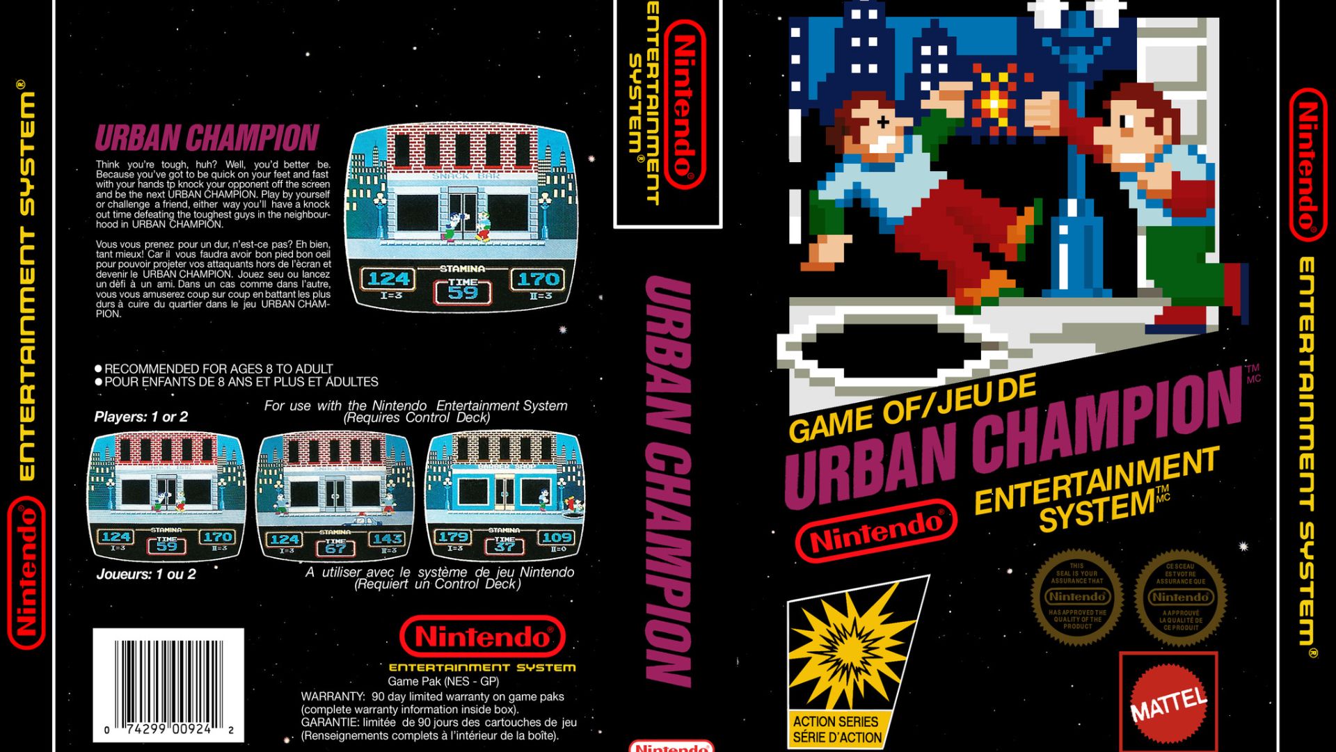 Urban Champion (NES) смотреть онлайн