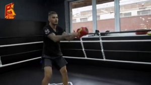 Аэробная интервальная тренировка.С гирей.