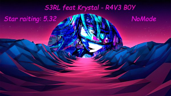 S3RL feat Krystal - R4V3 B0Y OSU replay FC